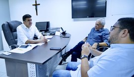 Seinfra recebe visita de prefeito de Viçosa e presidente da Cooperativa Pindorama