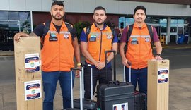 Agentes da Defesa Civil de Maceió monitoram áreas de risco em MG