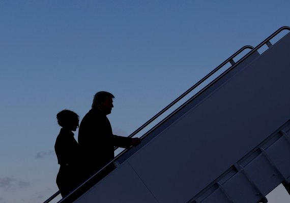 Donald Trump não quis participar da posse de Biden