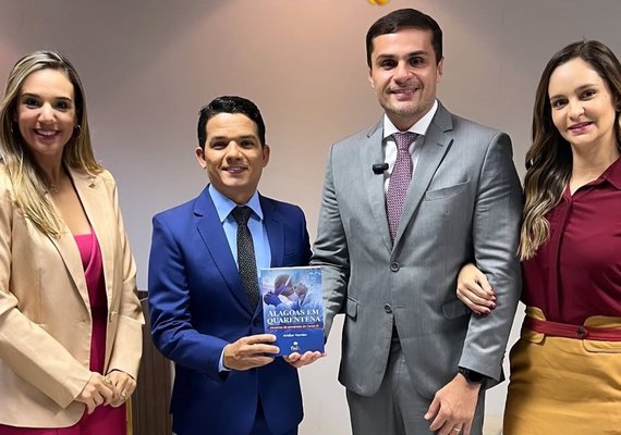 Jornalista e deputado lembram impacto da Covid-19 em AL em lançamento de livro