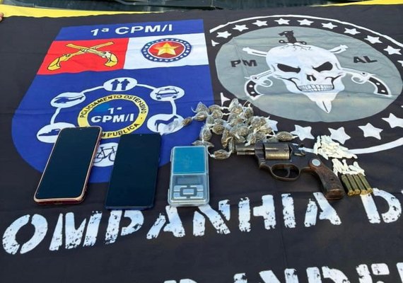 Polícia Militar apreende armas e drogas em operações no interior de AL