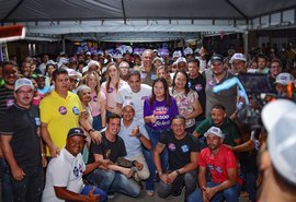 Renato Filho e Fátima Canuto inauguram comitê de campanha em Atalaia