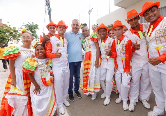 Alfredo Gaspar promete fortalecer manifestações culturais em Maceió