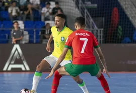 Brasil supera Marrocos e segue para semi da Copa do Mundo de futsal