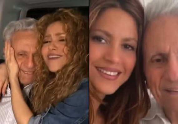 Pai de Shakira se recupera em casa após isquemia em Barranquilla