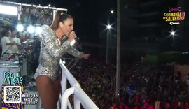 Vídeo: Ivete Sangalo vê folião ter o celular roubado durante bloco e promete novo aparelho