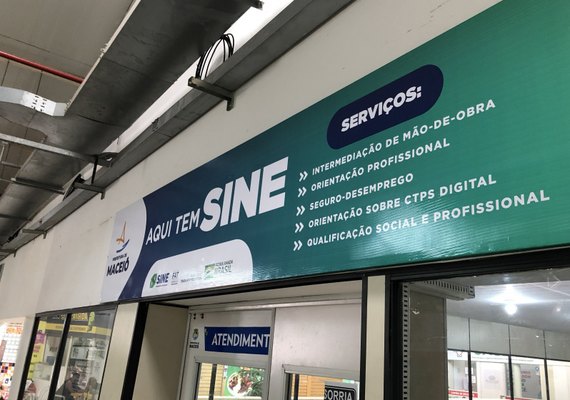 Sine Maceió ofertará 373 vagas de emprego nesta segunda-feira (26)