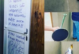 Banheiros públicos da orla de Maceió são vandalizados