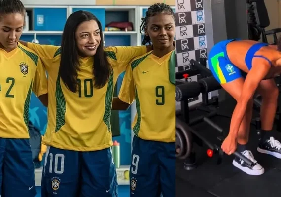 Alice Carvalho intensifica treinos para interpretar Marta em cinebiografia