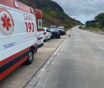 Colisão entre dois carros deixa homem ferido em Joaquim Gomes
