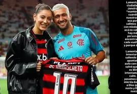 Esposa de Arrascaeta relata tentativa de assalto após jogo no Maracanã