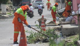 Serviços de limpeza contemplam regiões de Maceió