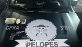 Guarnições da PM apreendem armas e drogas em Arapiraca