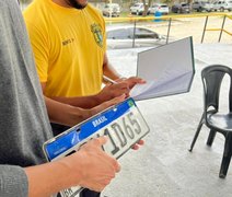 Chuvas em Maceió: veja como recuperar placas de veículos perdidas