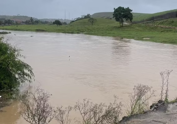 Apesar das chuvas, níveis dos rios em Alagoas seguem dentro da normalidade