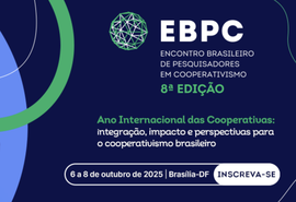 8º EBPC incentiva pesquisa acadêmica como motor do cooperativismo