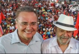 Em vídeo, Renan declara apoio a candidatura de Lula a presidência