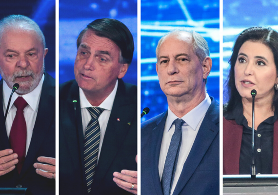 Pesquisa Ipec aponta: Lula com 44% das intenções de voto, e Bolsonaro, 31%