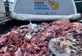 Vigilância Sanitária de Maceió apreende mais de 1.200kg de alimentos impróprios neste final de semana