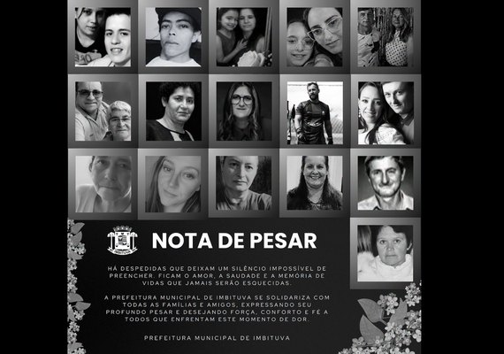 Vítimas de acidente na BR-373 são veladas em Imbituva