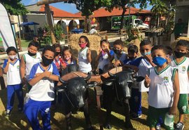 Estudantes da rede municipal de Maceió visitam a Expoagro/AL