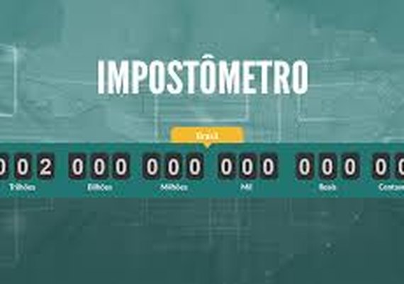 Impostômetro chega a R$ 1,4 trilhões