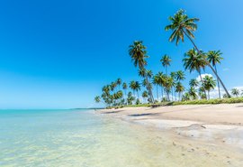 Praia de Patacho terá bandeira azul, certificado internacional de turismo sustentável, hasteada em sua orla nesta sexta (10)