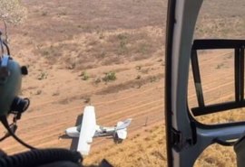 FAB intercepta avião da Bolívia e força pouso com tiro em MS