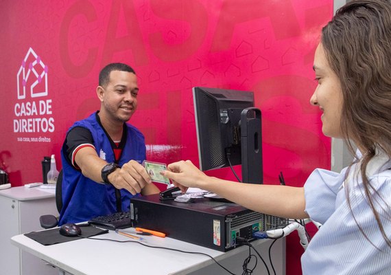 Casa de Direitos de Maceió amplia atendimentos para emissão da nova Carteira de Identidade Nacional