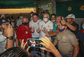 Alfredo Gaspar assume compromisso com Allan Pierre para construção de polo industrial