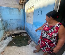 'Há dias que não durmo': Cratera na porta de casa assusta moradora de Bebedouro