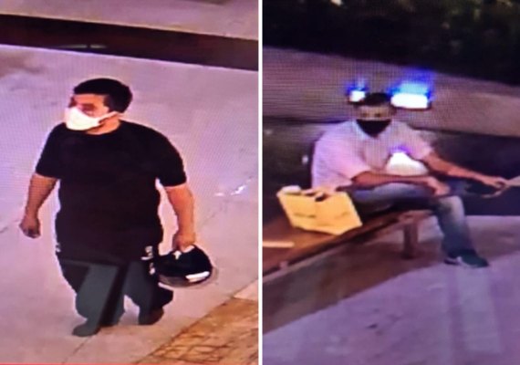 Polícia divulga imagens de suspeitos de assalto com morte em shopping