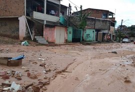 Após chuvas fortes, Maceió registra deslizamentos e pontos de alagamentos