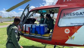 Número de atendimentos do Samu Aeromédico cresce 53% em Alagoas