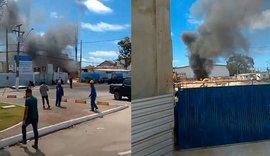 Fogo em máquina de obra assusta e mobiliza 11 bombeiros no Jaraguá