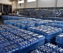 Cidade alagoanas recebem colchões e água potável para atender às vítimas das chuvas