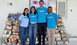 Instituto que fornece atendimentos médicos gratuitos recebe doação do Alagoas Sem Fome