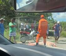 Mulher morre após ser atropelada no povoado Penedinho, em Piaçabuçu