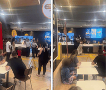 Discussão entre clientes e funcionários do McDonald’s termina em agressões em SP