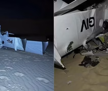 Duas pessoas morrem após avião de pequeno porte cair nos Lençóis Maranhenses