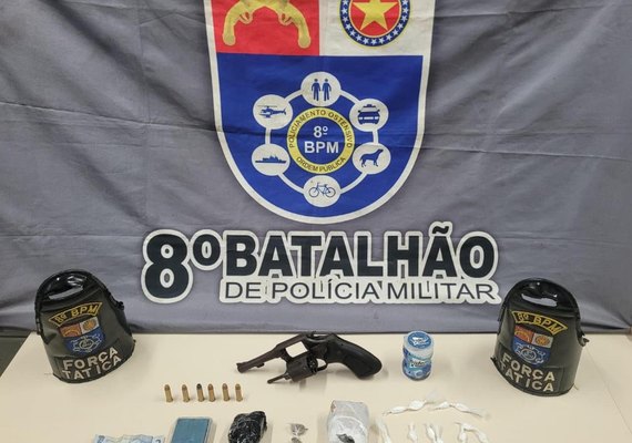 Líder do Comando Vermelho é preso em operação da Força Tática em Rio Largo