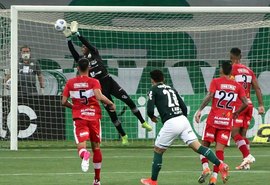 CRB vence o Palmeiras e avança para a próxima fase da Copa do Brasil