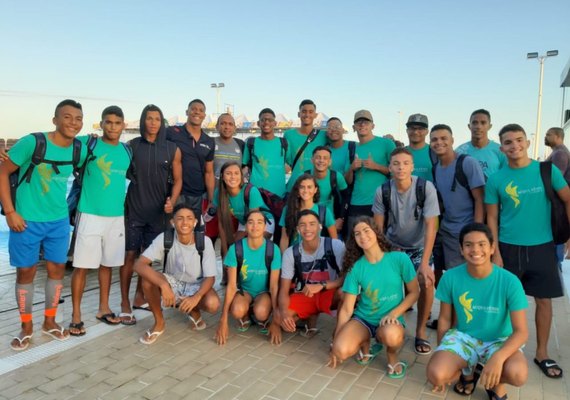 Federação Aquática do Estado de Alagoas participa de Torneio Nordeste de Natação