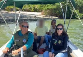 Polícia localiza e prende foragido por feminicídio escondido em uma Ilha na Lagoa Mundaú