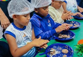 Páscoa saudável vira aprendizado alimentar em creche de Maceió