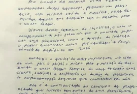 Flávio Bolsonaro afirma que carta do pai “tira qualquer sombra de dúvida” sobre candidatura