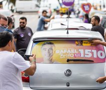 Adesivaço de Rafael Brito toma conta de Arapiraca neste sábado (27)