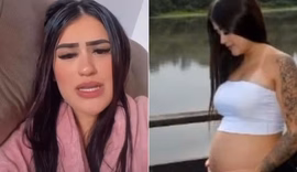 Rayne Luiza, esposa de Pedro do ‘BBB 26’, rebate apelido de “grávida de Taubaté”