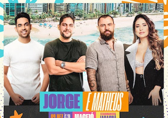 Show da dupla Jorge e Mateus em Maceió é adiado devido à crise no Mutange