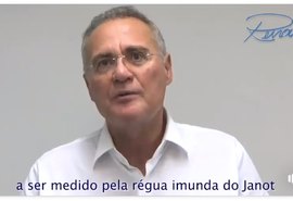 Renan critica candidatura de Janot, “pego com a mão na botija”, ao CSPMF